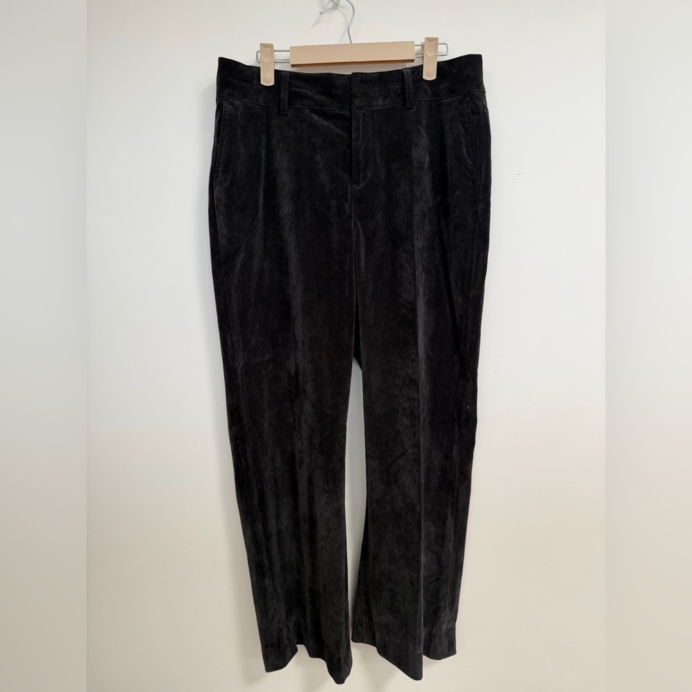 Coldwater Creek dark gray/ black Chenille Pantssize 10 - Picture 10 of 10